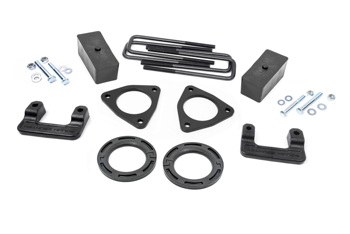 2.5 Inch Leveling Kit | Stamped Steel | Chevy/GMC Sierra 1500 (16-18)/Silverado 1500 (07-18)