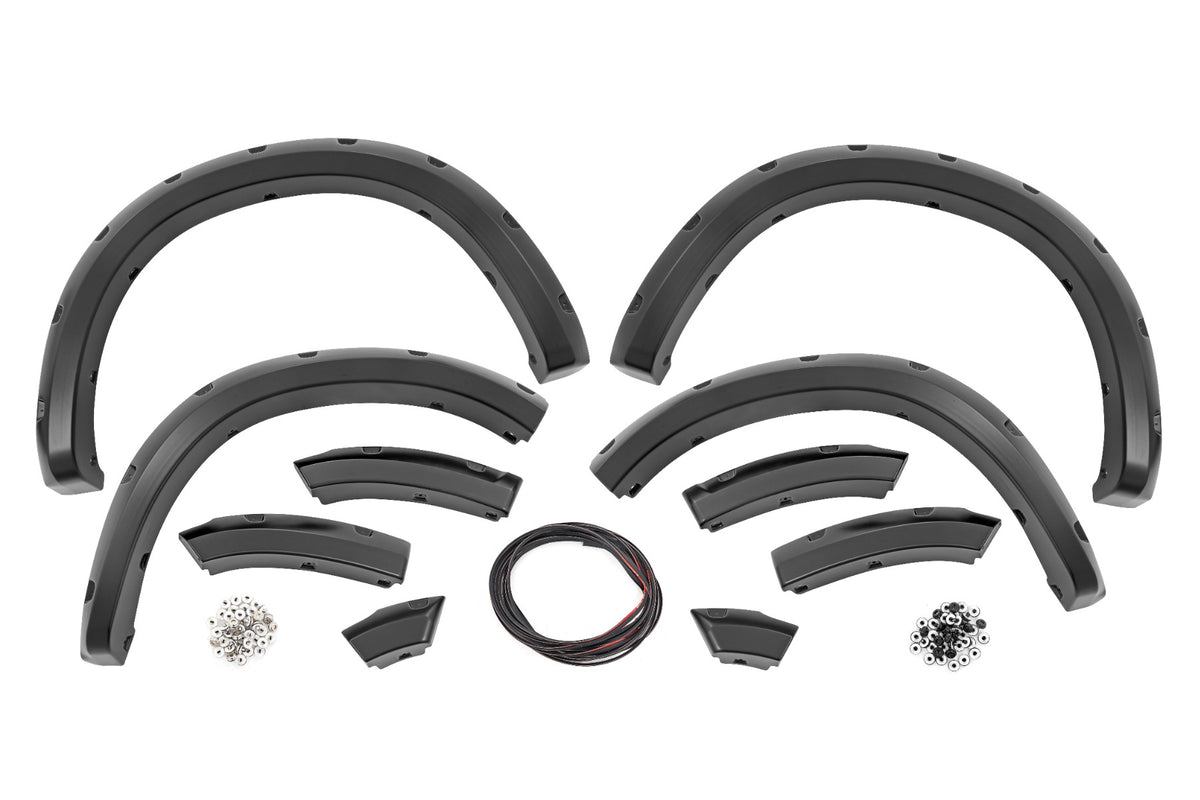 Pocket Fender Flares | PXJ Diamond Black | Ram 1500 2WD/4WD (2009-2018 & Classic)