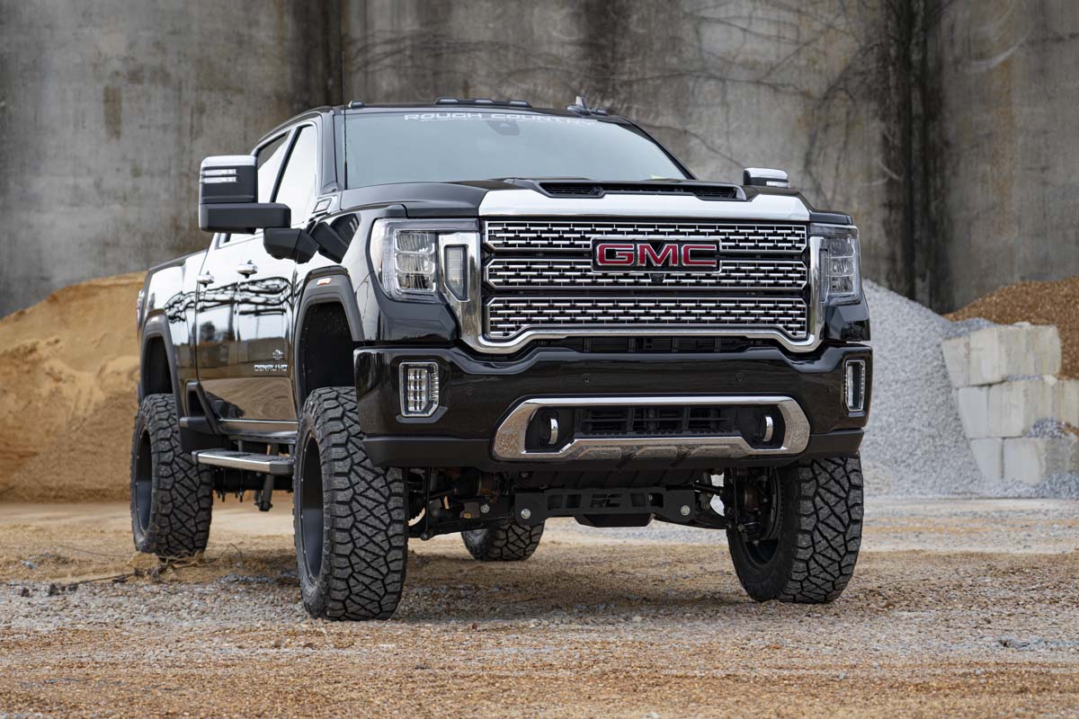 7 Inch Lift Kit NTD Vertex Shocks Silverado/Sierra 2500HD/3500HD (20-26) Rough Country