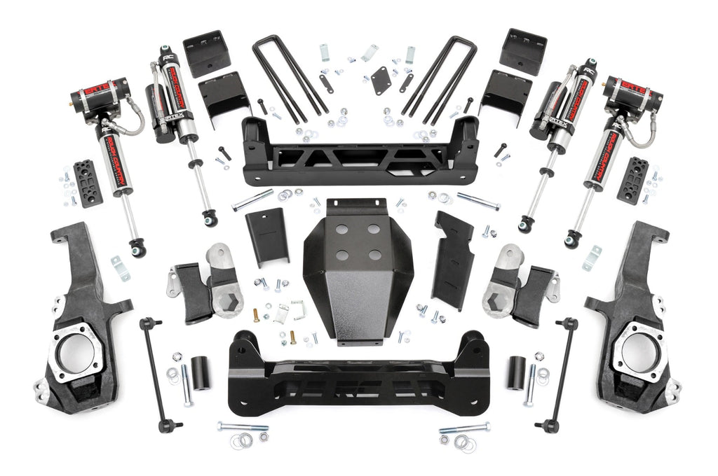5 Inch Lift Kit NTD Vertex Shocks Silverado/Sierra 2500HD/3500HD (20-26) Rough Country