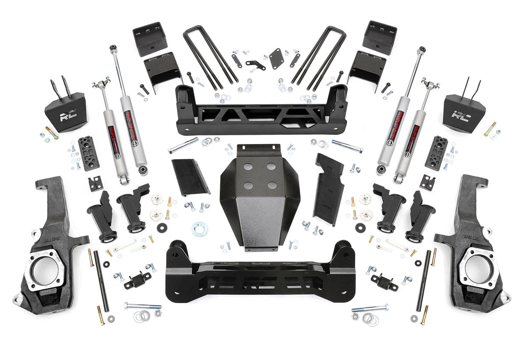 7.5 Inch Lift Kit Torsion Drop Silverado/Sierra 2500HD/3500HD (11-19) Rough Country
