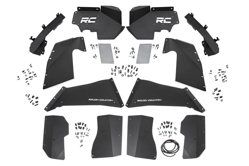 Inner Fenders FR & RR Vertex Jeep Wrangler JK/Wrangler Unlimited (07-18) Rough Country
