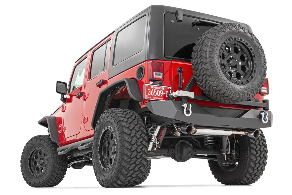 Fender Flare Steel Rear Jeep Wrangler JK/Wrangler Unlimited (2007-2018) Rough Country