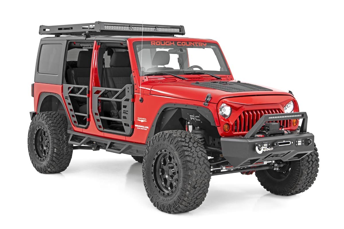 Fender Delete Kit FR & RR Jeep Wrangler JK/Wrangler Unlimited (2007-2018) Rough Country