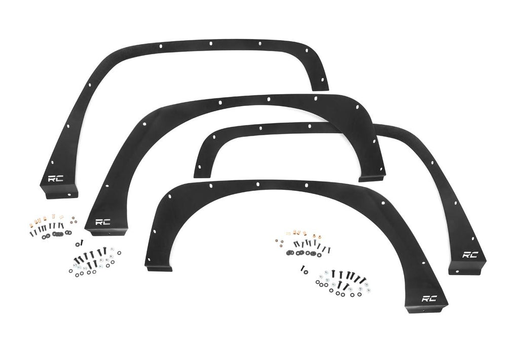 Fender Delete Kit FR & RR Jeep Wrangler JK/Wrangler Unlimited (2007-2018) Rough Country