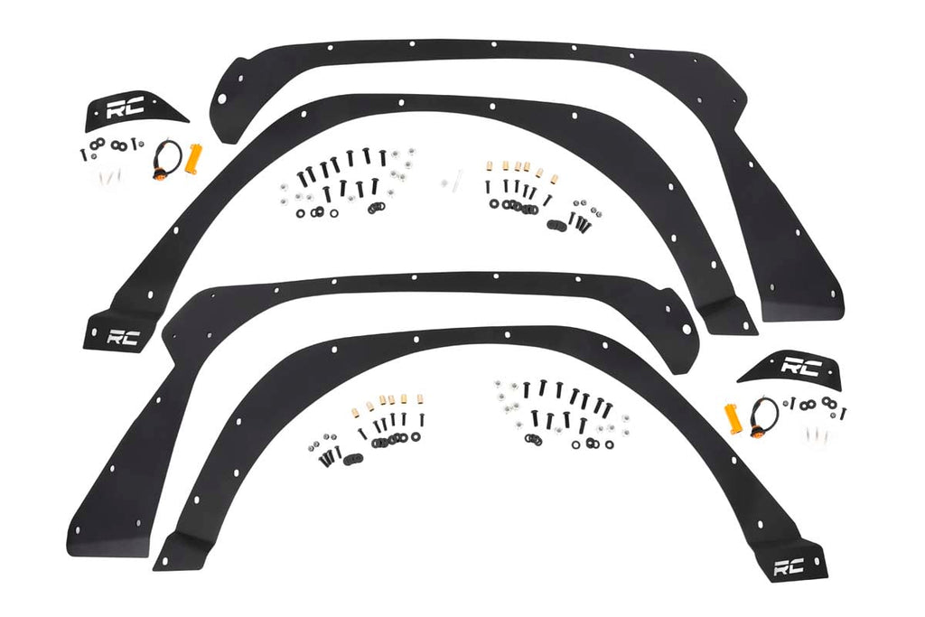 Fender Delete Kit FR & RR Jeep Wrangler JL (18-26)/Wrangler Unlimited (18-26) Rough Country