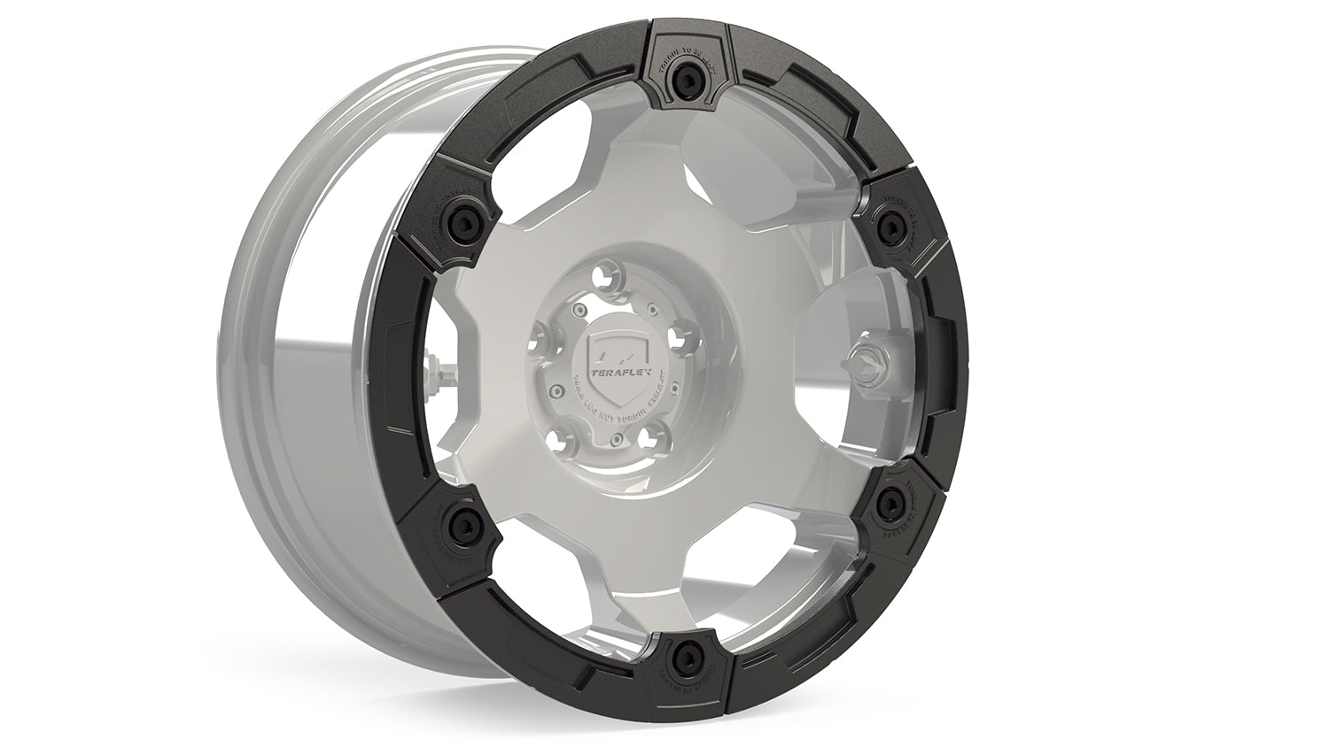 Modular Rash Ring Black Each 6-Spoke TeraFlex