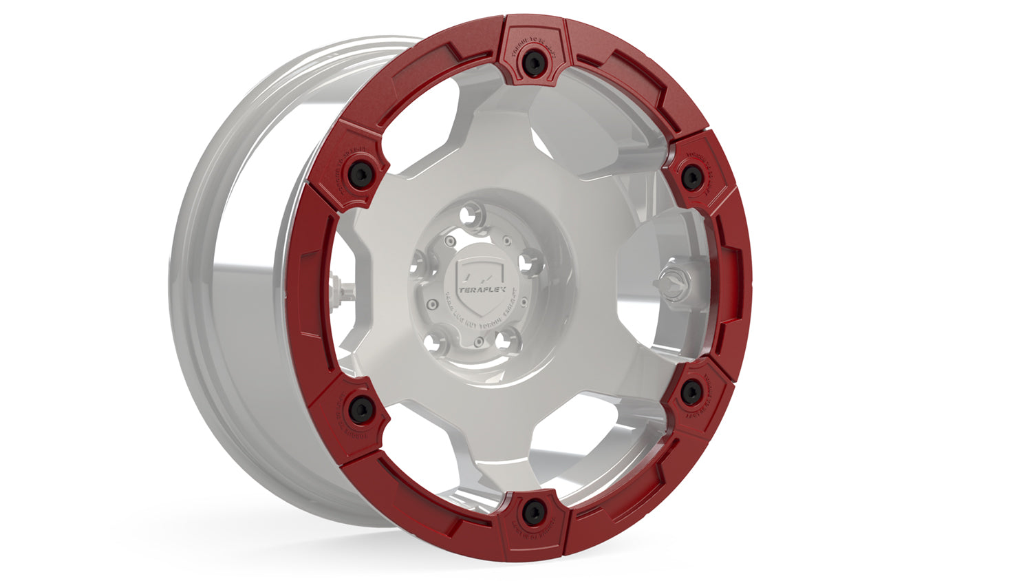 Modular Rash Ring Red Each 6-Spoke TeraFlex