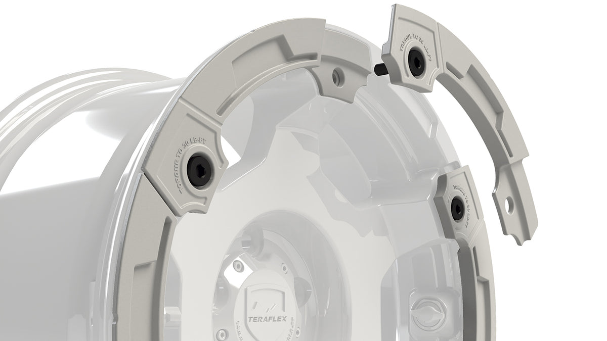 Modular Rash Ring White Each 6-Spoke TeraFlex