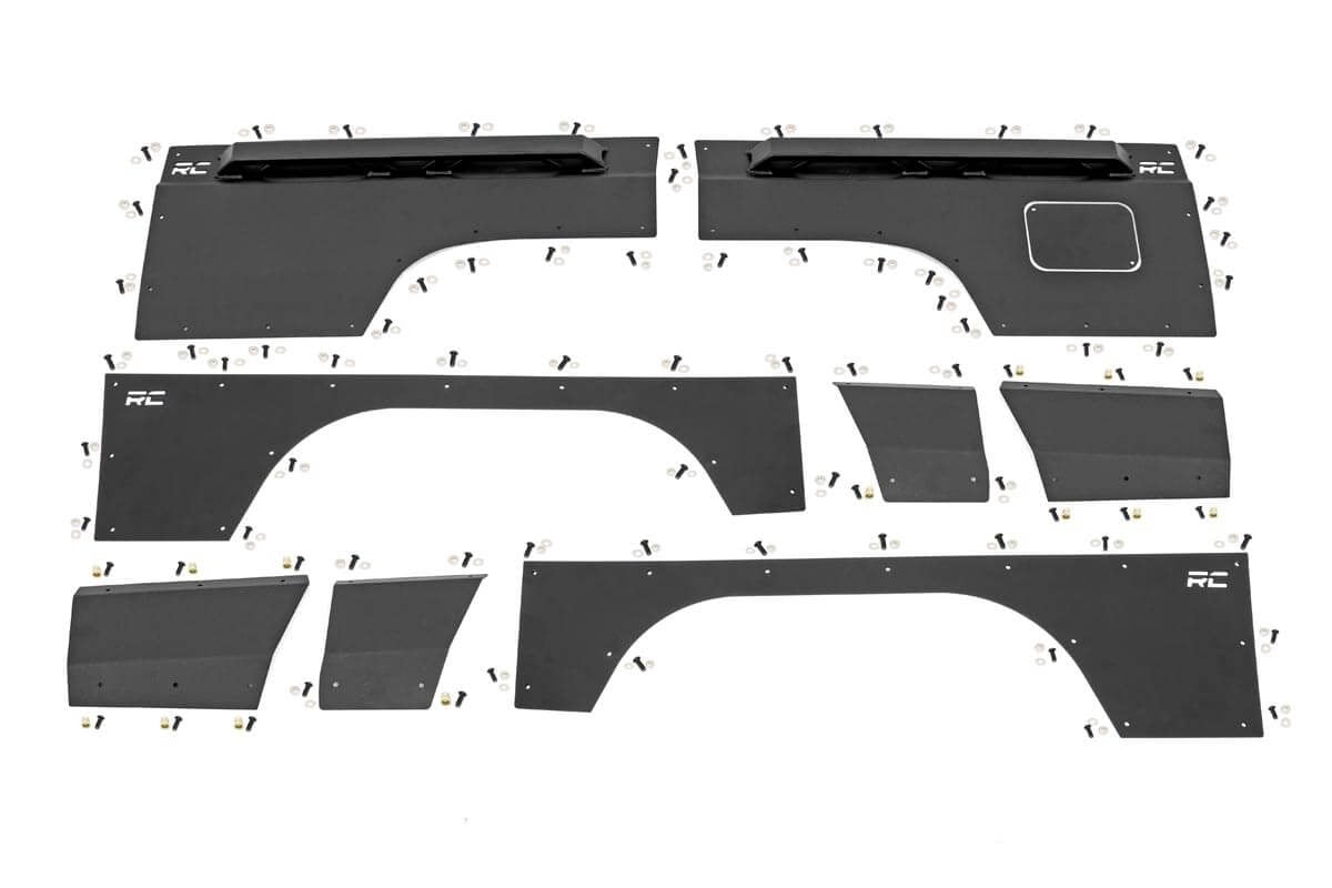 Full Body Armor FR & RR Combo Jeep Cherokee XJ 2WD/4WD (1997-2001) Rough Country