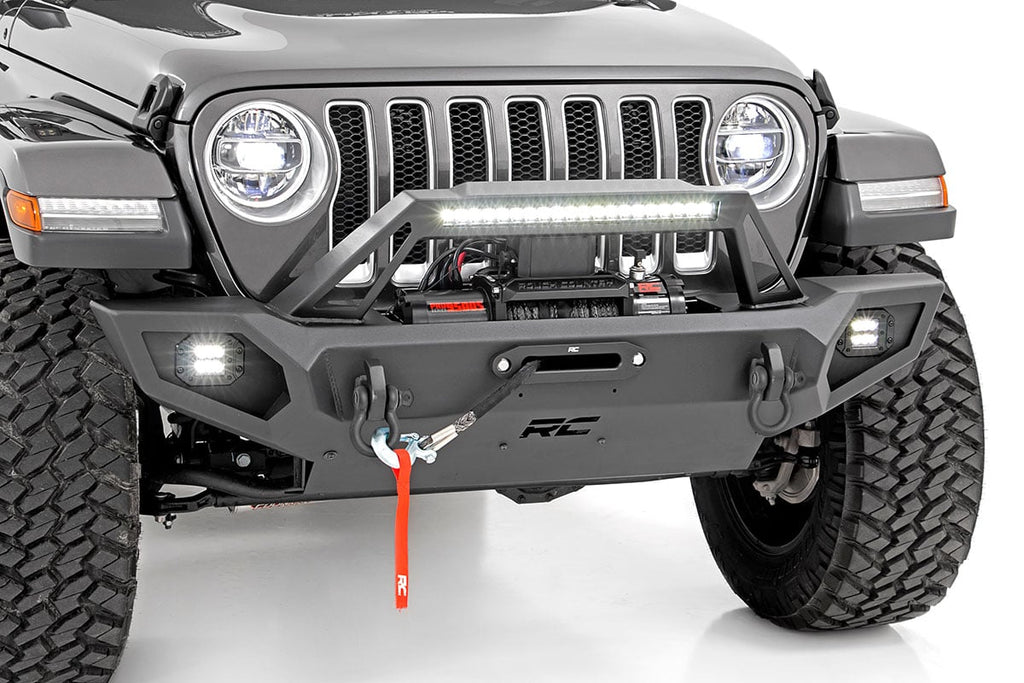 Front Winch Bumper Jeep Gladiator JT/Wrangler JK & JL/Wrangler Unlimited Rough Country