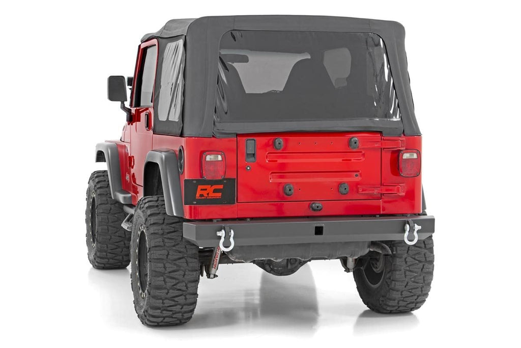 Rear Bumper Full Width Jeep Wrangler TJ (97-06)/Wrangler Unlimited (04-06) Rough Country