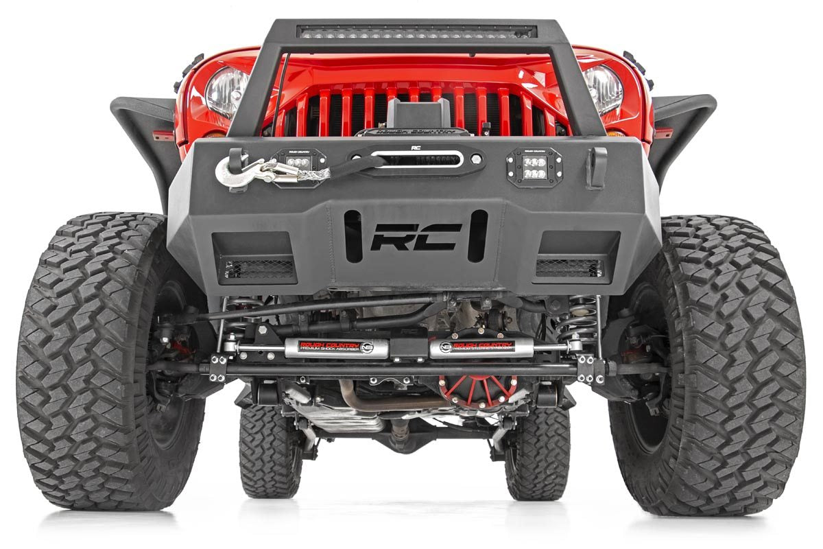 High Steer Kit Track Bar Bracket Combo Jeep Wrangler JK/Wrangler Unlimited (07-18) Rough Country