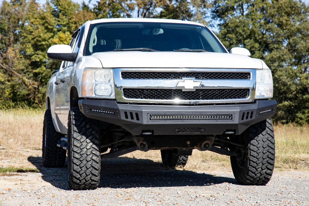Front High Clearance Bumper Chevy Silverado 1500 2WD/4WD (2007-2013) Rough Country