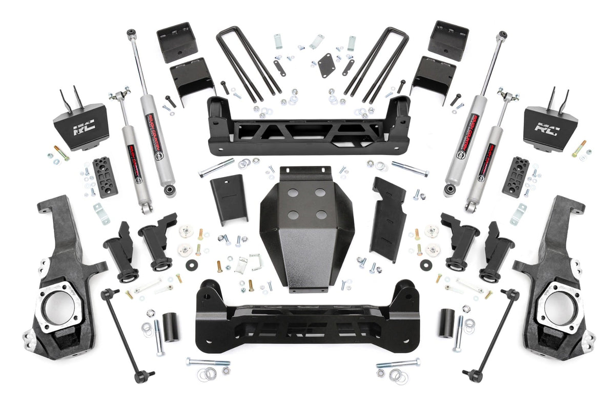 5 Inch Lift Kit Torsion Drop Silverado/Sierra 2500HD/3500HD (20-26) Rough Country