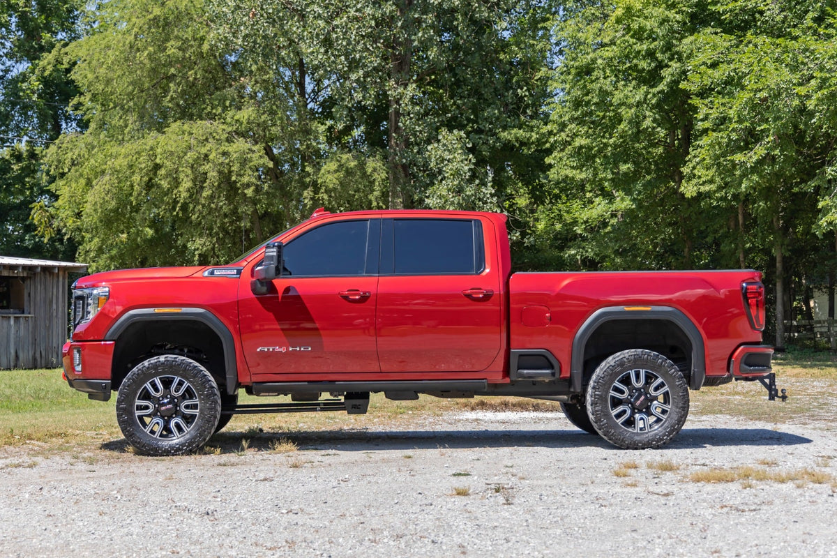 5 Inch Lift Kit Torsion Drop V2 w/ Overloads Silverado/Sierra 2500HD/3500HD (20-26) Rough Country