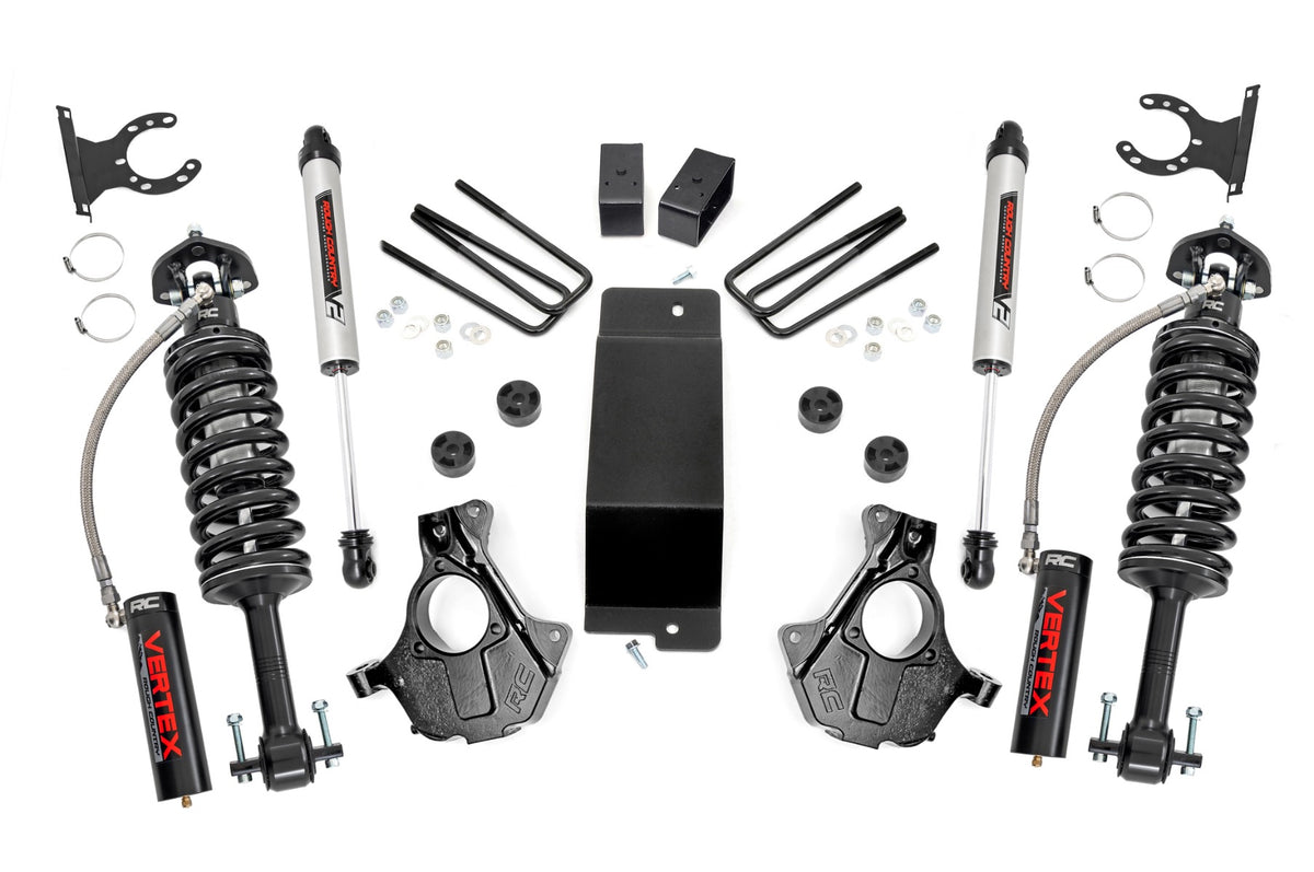 3.5 Inch Lift Kit | Cast Steel LCA | Vertex/V2 | Chevy/GMC 1500 (07-13)