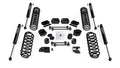 18-Up Wrangler JL 2 Door 3.5 Inch Coil Spring Base Lift Kit & 9550 VSS Twin-Tube Shocks TeraFlex
