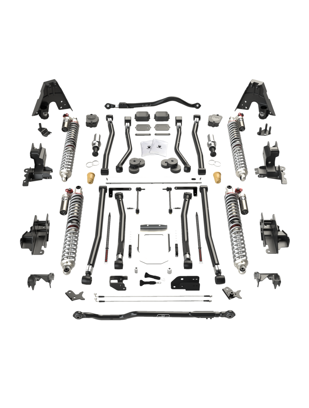 18-Up Wrangler JL 4 Door Alpine RT Coilover Suspension System 60/60 4xe TeraFlex