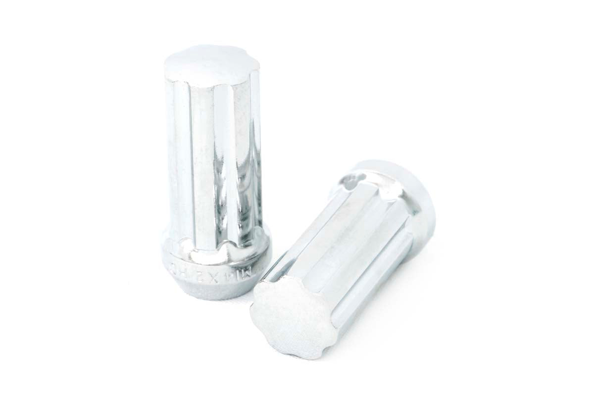 M14 x 2.0 Lug Nut Set of 24 Chrome Rough Country