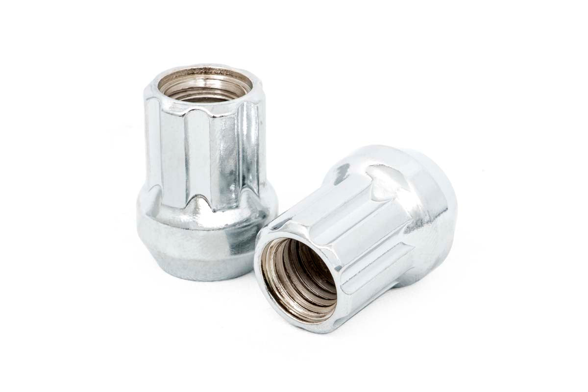 M14 x 2.0 Lug Nut Set of 32 Chrome Open End Rough Country