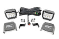 LED Light | Ditch Mount | 2" Chrome Pair | Wide Angle | Ford F-150 (15-24)