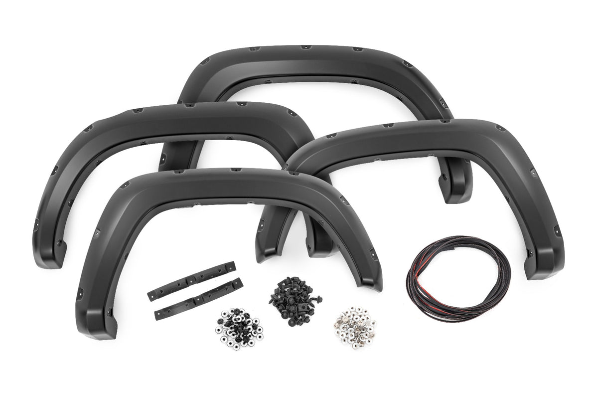Pocket Fender Flares | 1D6 Silver Sky Metallic | Toyota Tacoma 2WD/4WD (16-23)