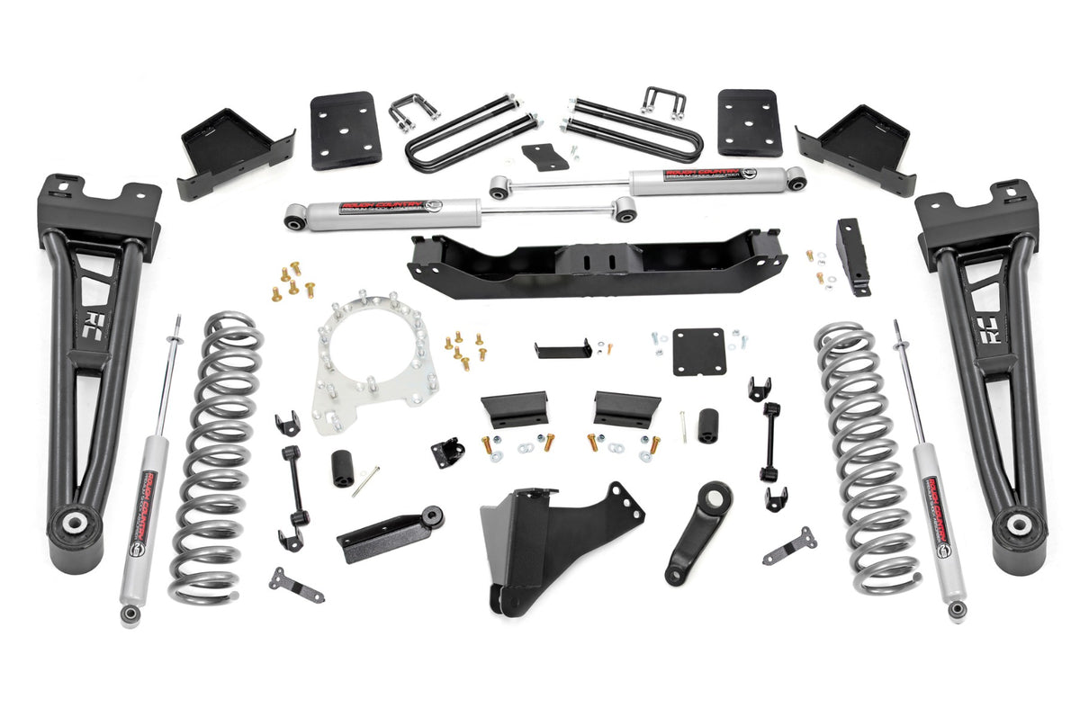 6 Inch Lift Kit | Overloads | Ford F-250/F-350 Super Duty 4WD (2017-2022)