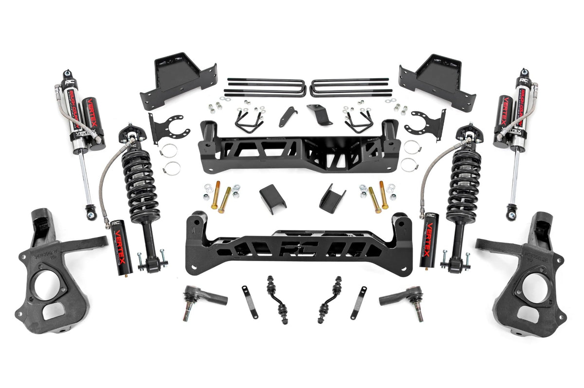 7 Inch Lift Kit | Cast Steel | Vertex | Chevy/GMC 1500 (14-18 & Classic)