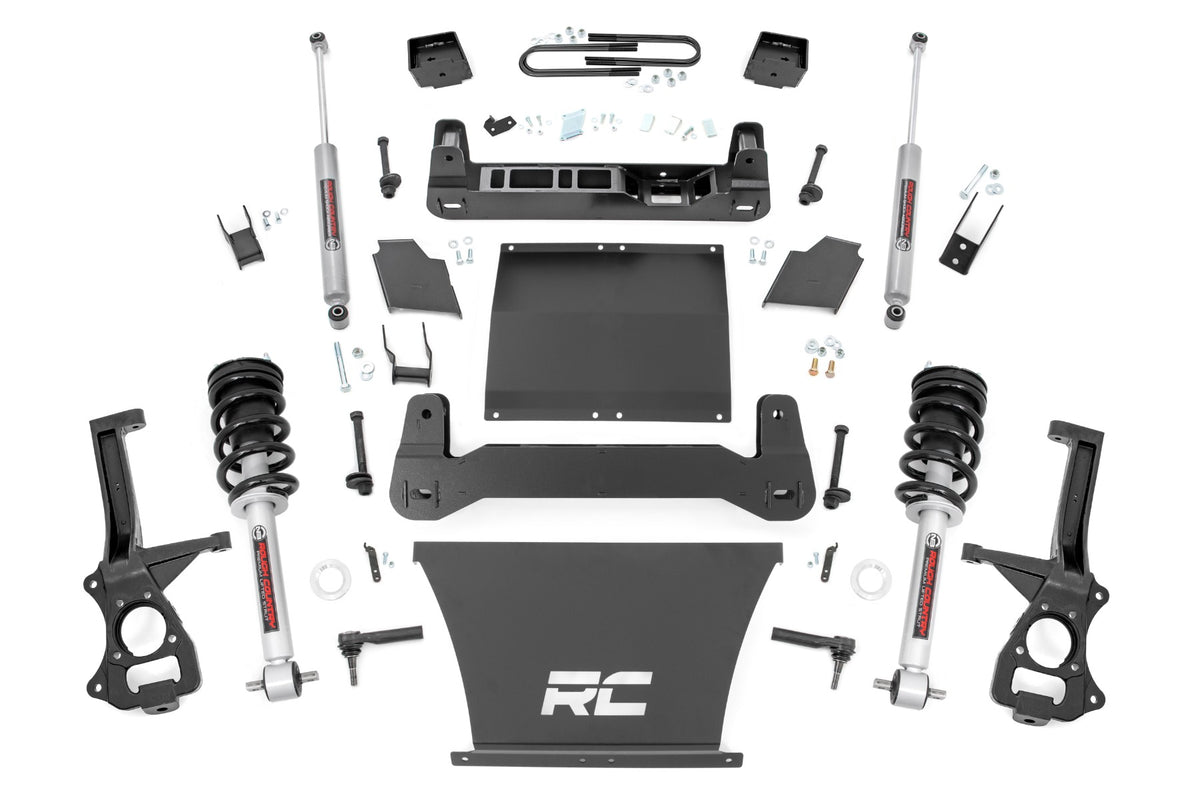 6 Inch Lift Kit |Mono Leaf Rear | N3 Struts | GMC Sierra 1500 2WD/4WD (25-26)
