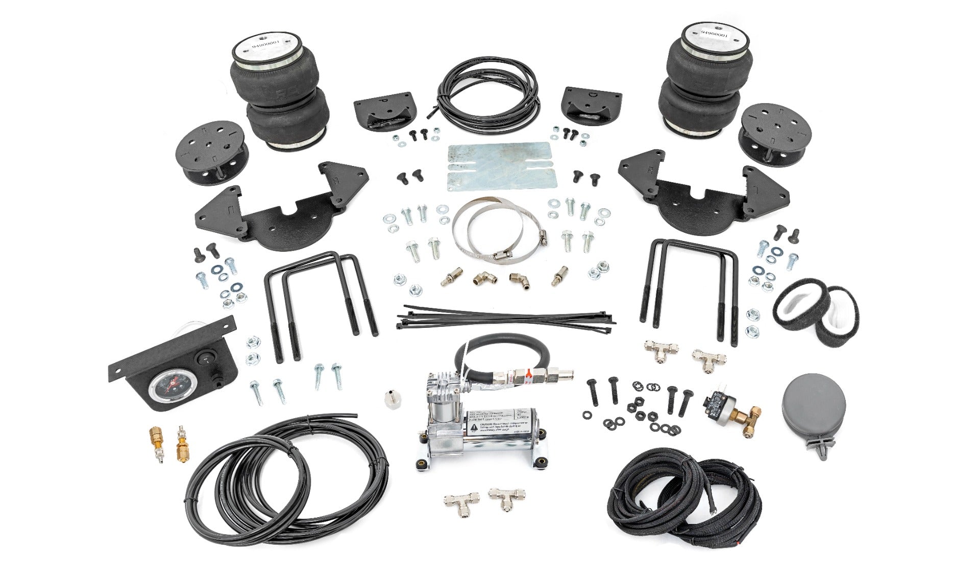 Air Spring Kit w/compressor | 2-3.5 Inch Lift Kit | Chevy/GMC Sierra/Silverado 1500 (19-26)