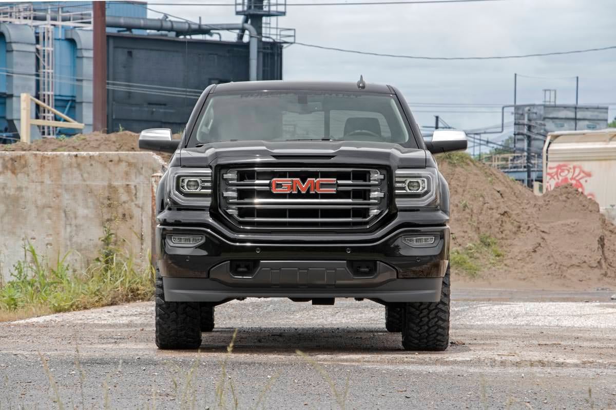 3.5 Inch Lift Kit Forged UCA N3 Strut Red Silverado/Sierra 1500 (14-16) Rough Country