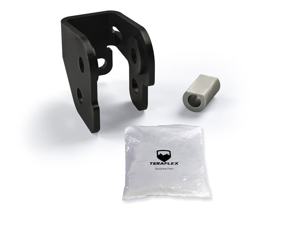 18-Up Wrangler JT/Gladiator Track Bar Bracket Kit Front Lower 4.5 Inch Lift TeraFlex