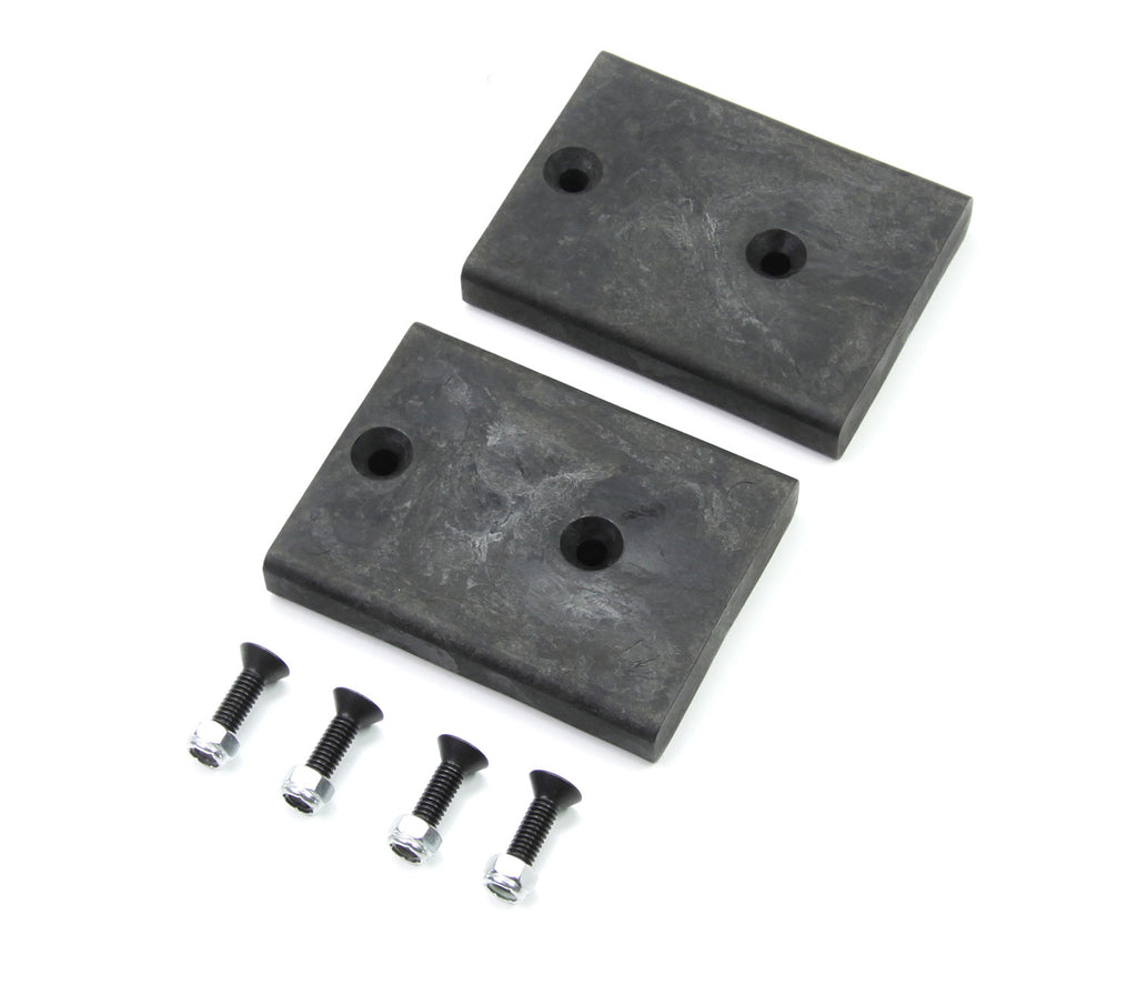 07-18 Wrangler JK 0.75 Inch SpeedBump Bump Stop Strike Pad Kit Rear Lower TeraFlex