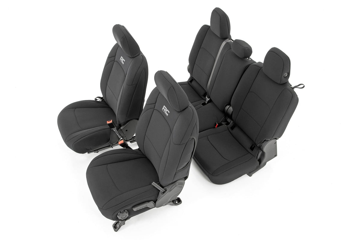 Seat Covers | Front and RR No Cup Holder | Jeep Gladiator JT 4WD (2020-2026)