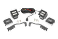 LED Light Kit | Ditch Mount | 2" Black Pair | Flood | Nissan Frontier (22-26)
