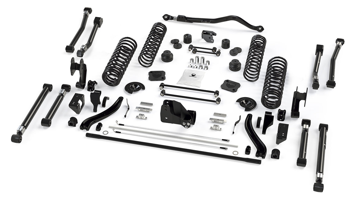 20-Up Jeep Gladiator 3.5 Inch Alpine CT3 Short Arm Extended-Travel Suspension System No Shocks TeraFlex