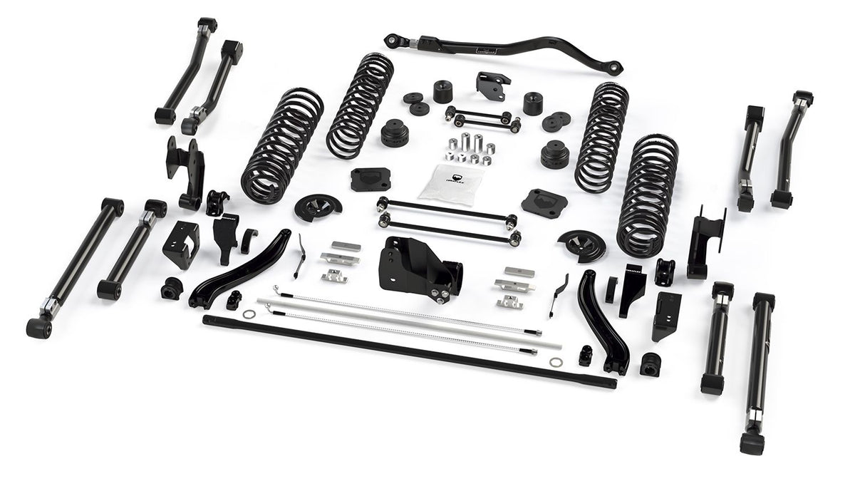 20-Up Jeep Gladiator 3.5 Inch Alpine CT3 Short Arm Extended-Travel Suspension System No Shocks TeraFlex