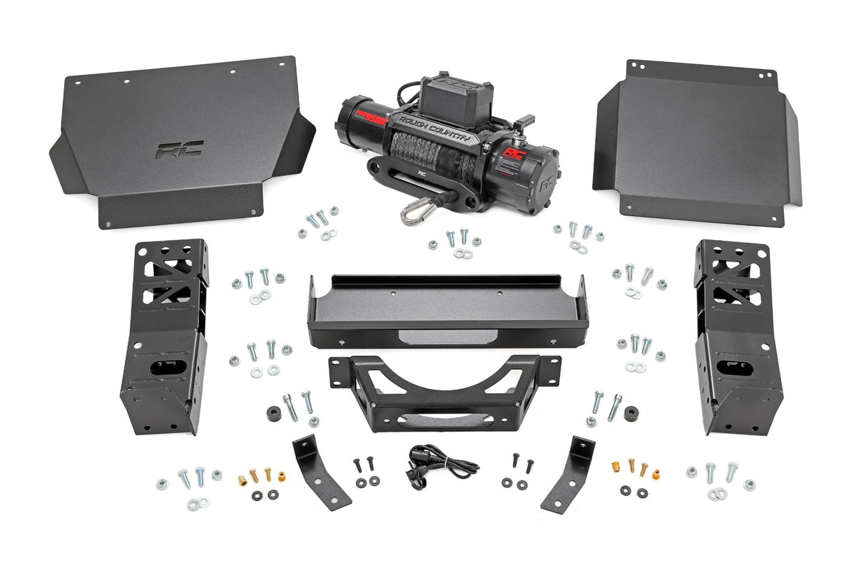 FXS Hidden Winch Mount | PRO9500S | Toyota Tacoma 4WD (2024-2026)