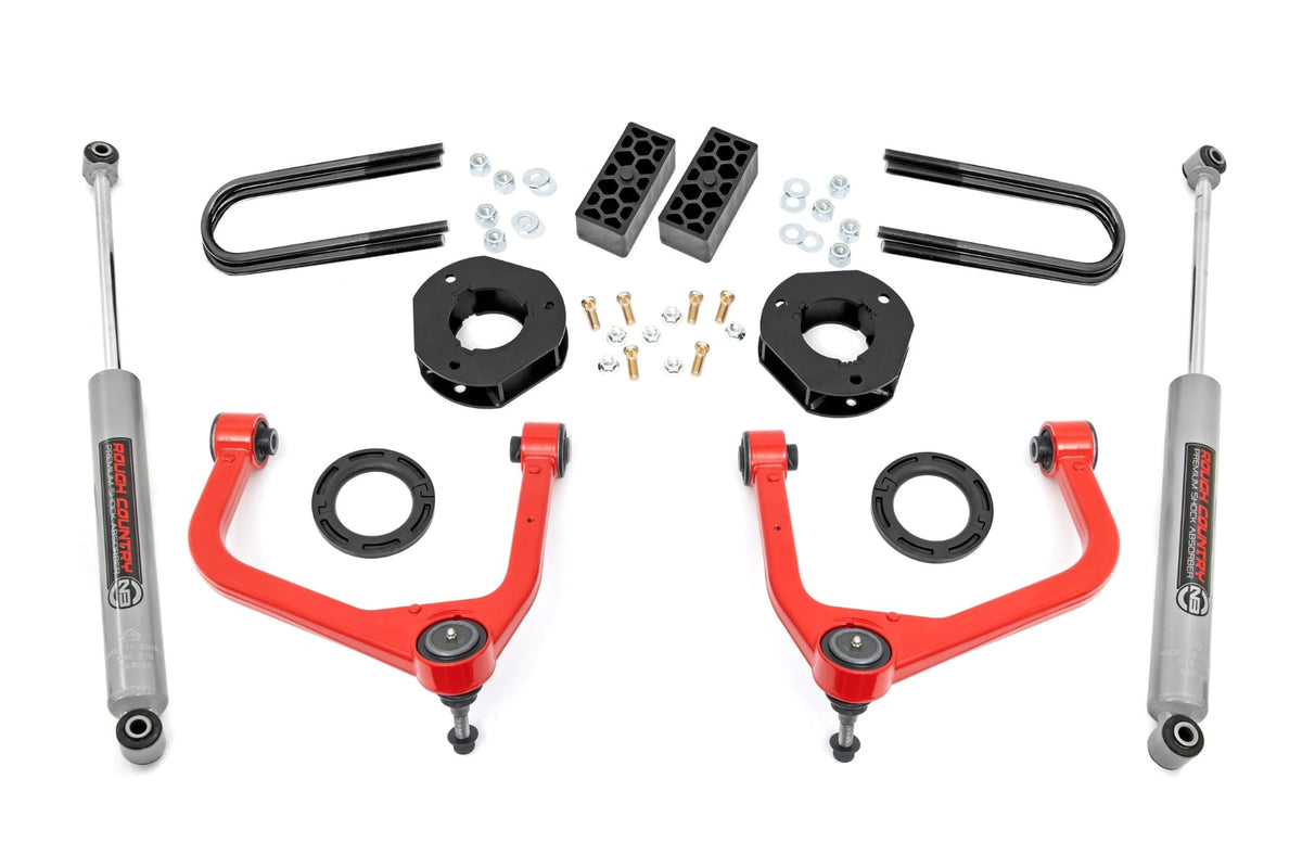 3.5 Inch Lift Kit | Chevy Silverado 1500 2WD/4WD (2025-2026)