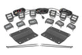 LED Light Kit | Fog Mount | Triple 2" Black Pair | Spot/Flood | Ford Bronco (21-26)
