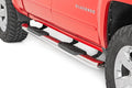 Oval Nerf Steps Stainless Crew Cab DEF Tank Silverado/Sierra 1500/2500HD/3500HD (07-19 & Classic) Rough Country