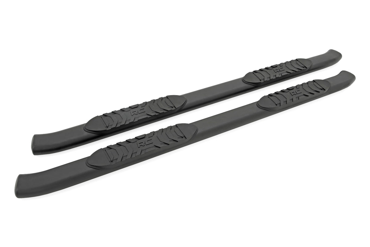Oval Nerf Step Crew Cab Black Ram 1500 (19-26)/1500 TRX (21-24) Rough Country