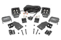 LED Light Kit | Front Mount | 2" Black Pair | White DRL | Polaris XPEDITION XP 5