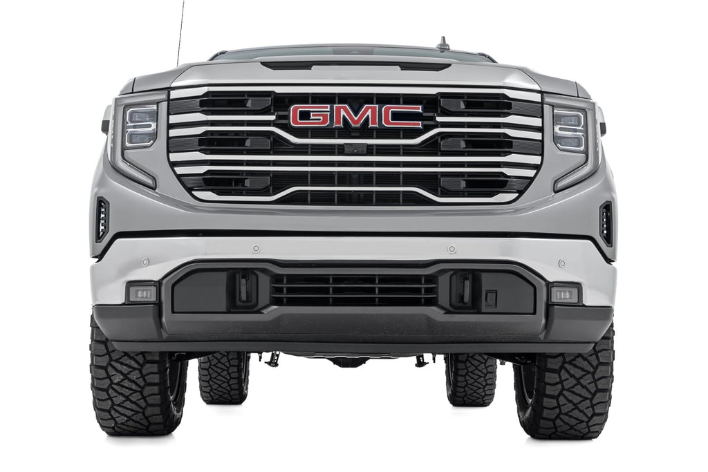3.5 Inch Lift Kit Mono Leaf Rear Red GMC Sierra 1500 2WD/4WD (2025-2026) Rough Country