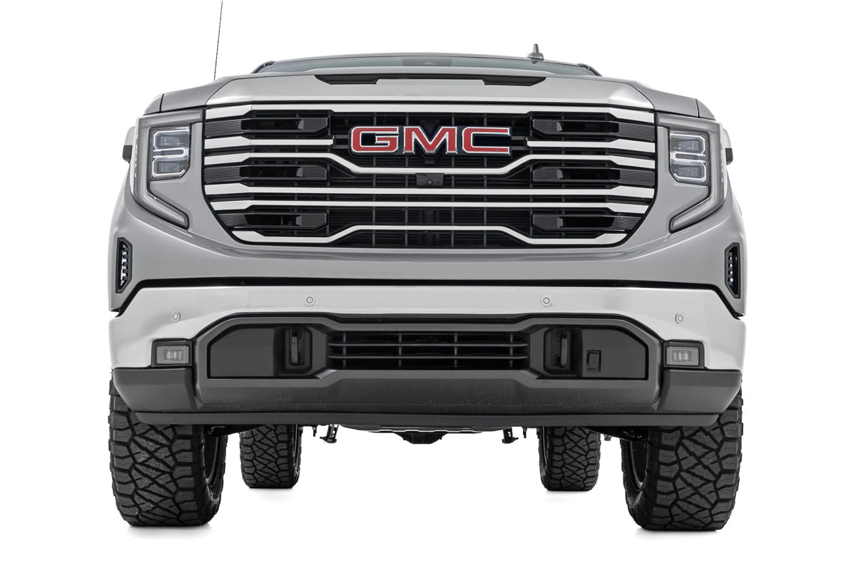 3.5 Inch Lift Kit Mono Leaf Rear Red GMC Sierra 1500 2WD/4WD (2025-2026) Rough Country