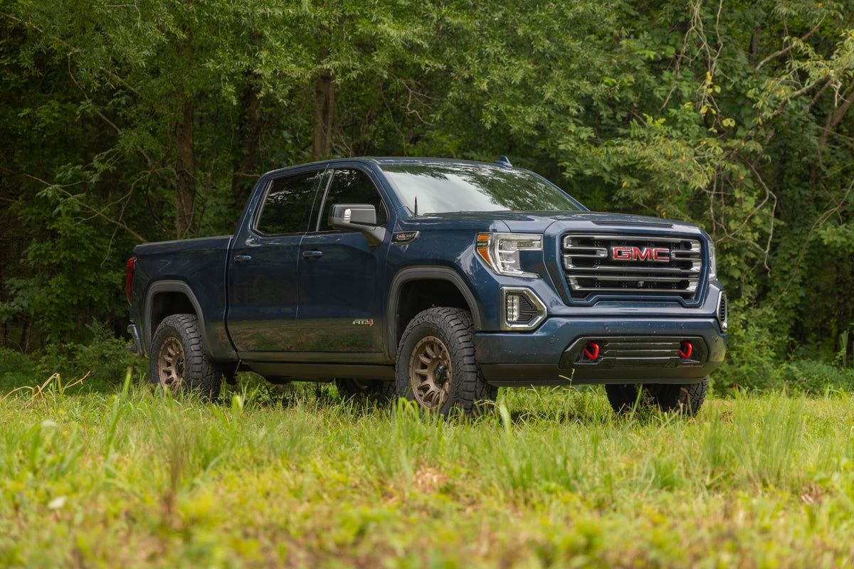3.5 Inch Lift Kit Mono Leaf Rear GMC Sierra 1500 2WD/4WD (2019-2024) Rough Country