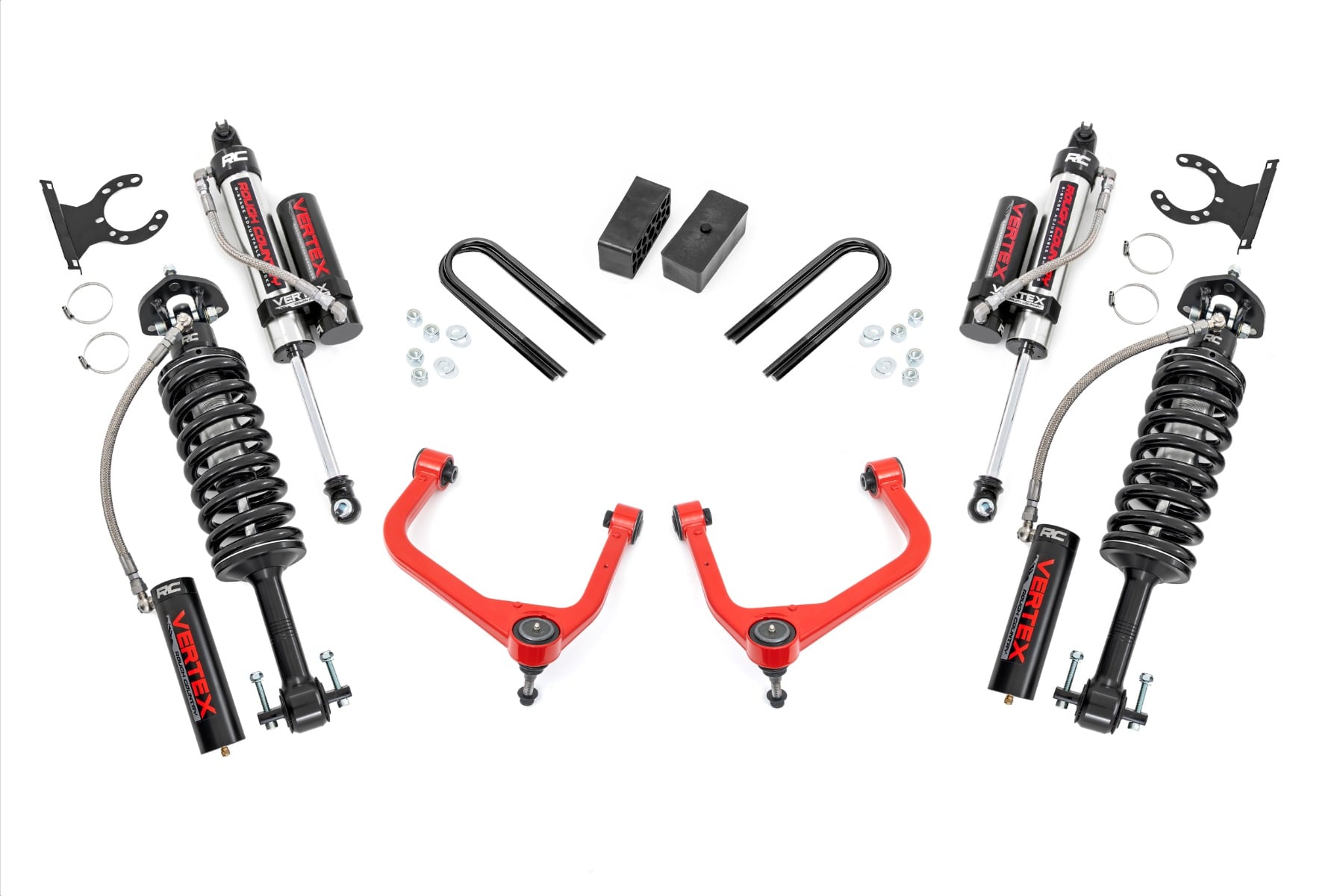 3.5 Inch Lift Kit | Mono Leaf Rear | Vertex | GMC Sierra 1500 2WD/4WD (25-26)