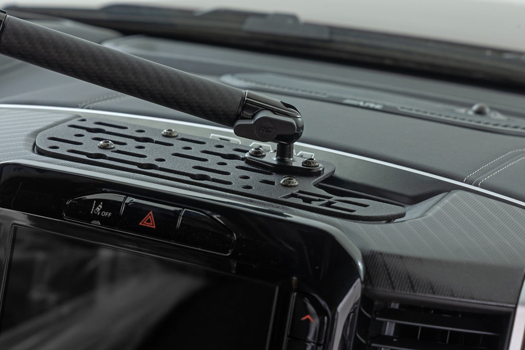 Dash Mount 10 Inch Non-Mag Safe Mount Kit 10in Screen Ram 1500 (19-26) Rough Country