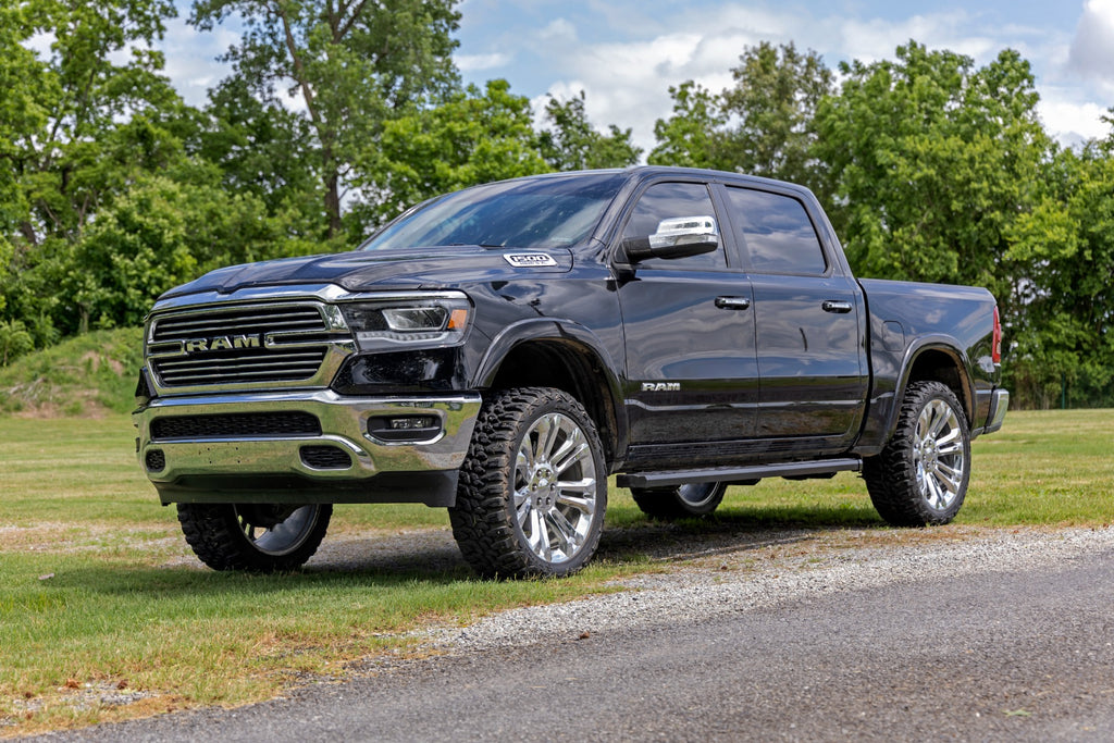 BA2 Running Board Side Step Bars 19-22 Ram 1500 2WD/4WD Rough Country